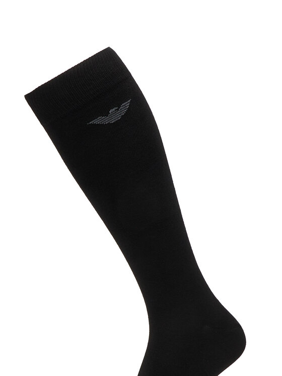 Emporio Armani Underwear Emporio Armani Underwear Dlhé ponožky EM000556 AF14446 MC061 Čierna