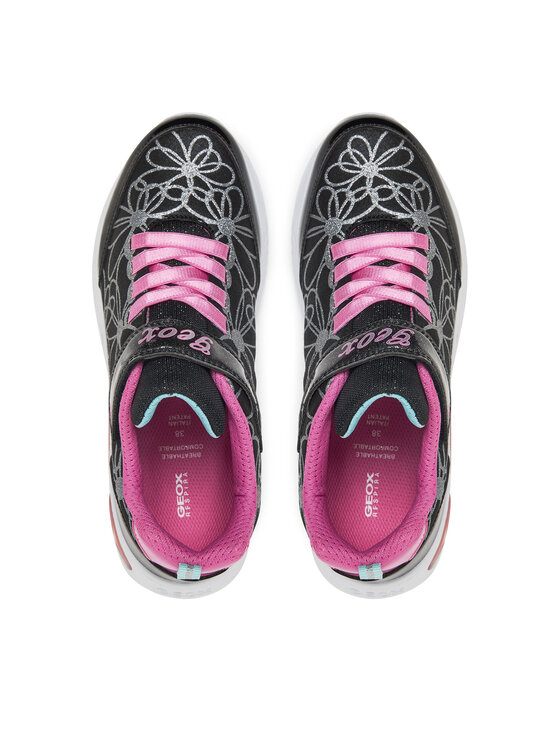 Geox Geox Sneakersy J Assister G. A  J26E9A 0BLKN C0922 DD Čierna