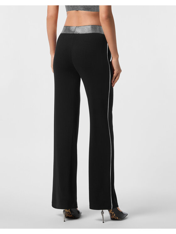 PHILIPP PLEIN PHILIPP PLEIN Spodnie dresowe 27241 Czarny Jogger Fit