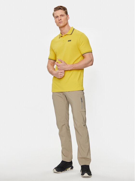 Helly Hansen Helly Hansen Polo Kos Polo 34068 Żółty Regular Fit