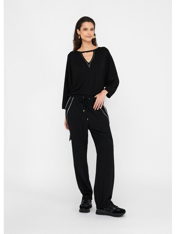 Liu Jo Liu Jo T-shirt TF5185JS36022222 Nero Regular Fit