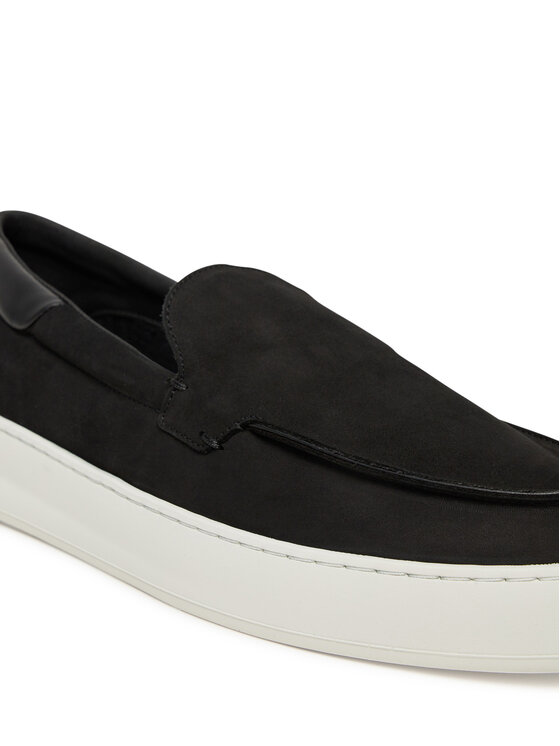 Filling Pieces Filling Pieces Półbuty Signature Loafer 79128261861 Czarny