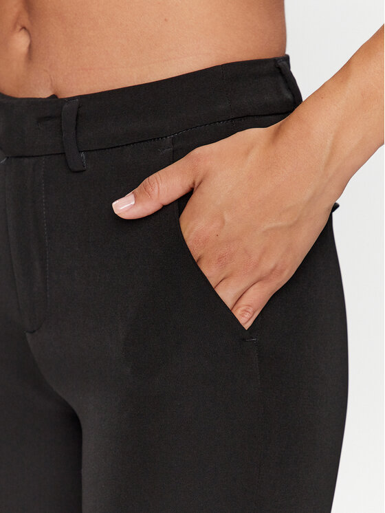 Liu Jo Liu Jo Spodnie materiałowe MF3282 T7896 Czarny Regular Fit