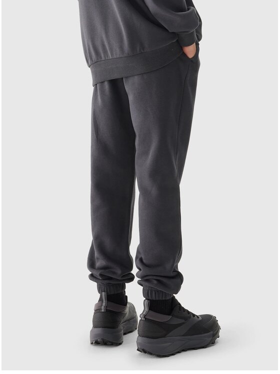 4F 4F Spodnie dresowe 4FJWAW24TTROU0920 Szary Oversize