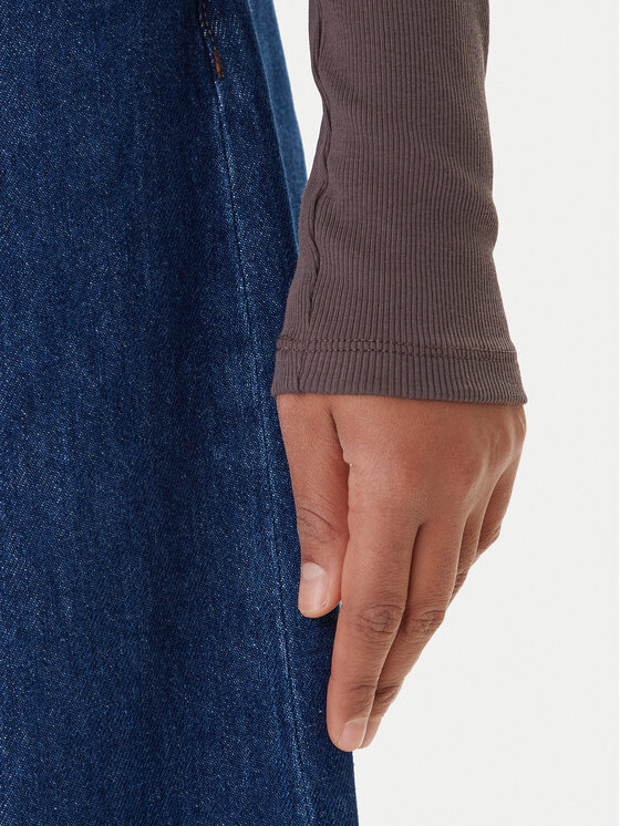 Tommy Jeans Tommy Jeans Blūze DW0DW20178 Brūns Slim Fit