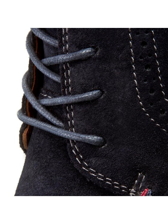 Tommy Hilfiger Tommy Hilfiger Polacchine Tommy Colton 7B FM56821560 Blu scuro