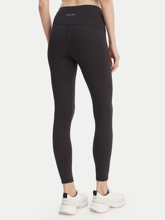 Calvin Klein Performance Calvin Klein Performance Legingi Icon LVGWS6L676 Melns Slim Fit