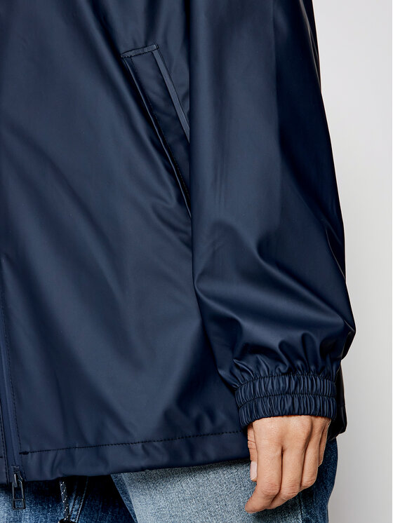 Rains Rains Větrovka Unisex 1837 Tmavomodrá Relaxed Fit