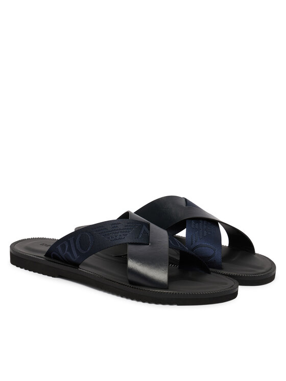 Emporio Armani Emporio Armani Šlepetės X4P124 XN787 MB007 Tamsiai mėlyna