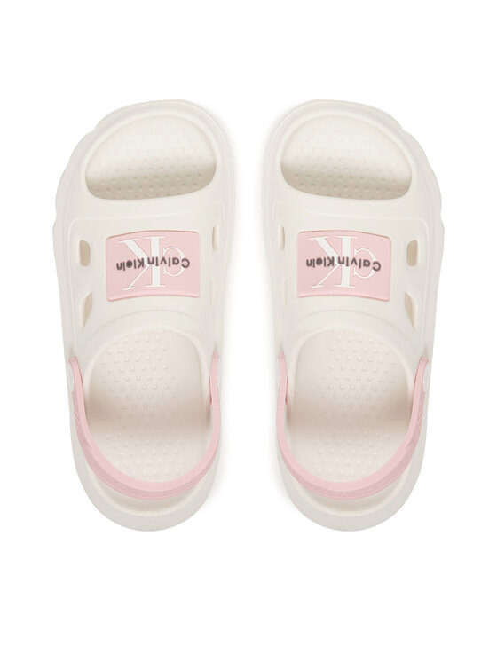 Calvin Klein Calvin Klein Basutės Comfy Sandal V1AF-83264-0083 S Balta