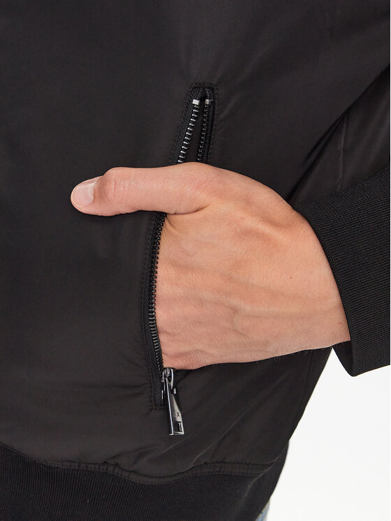 Armani Exchange Armani Exchange Bunda bomber 6RZB05 ZNUEZ 1200 Černá Regular Fit