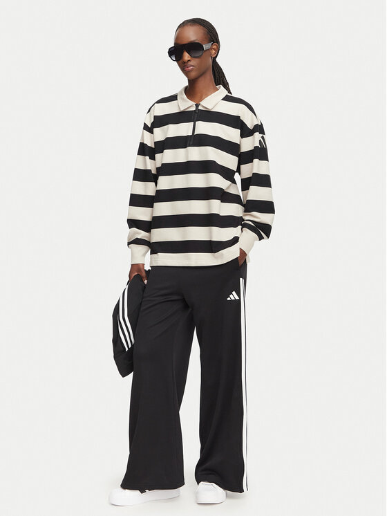 adidas Hanorac Essentials Contemporary French Terry Longsleeve KF6251 Negru Regular Fit