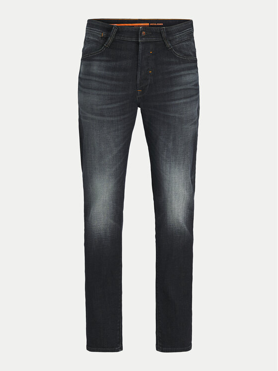 Jack & Jones Jack & Jones Jeansy Mike 12263530 Granatowy Tapered Fit