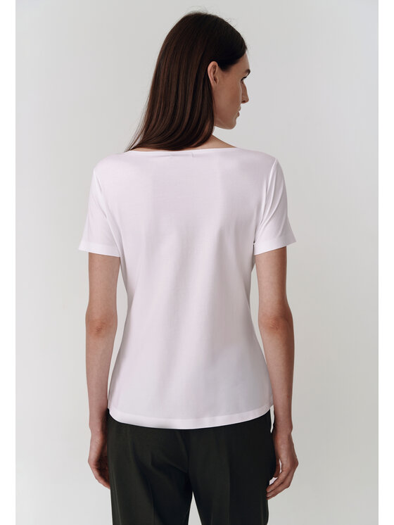 TATUUM TATUUM Bluzka MIKAJA Biały Classic Fit