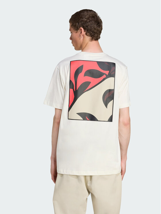 adidas adidas T-Shirt 151347 Biały Loose Fit