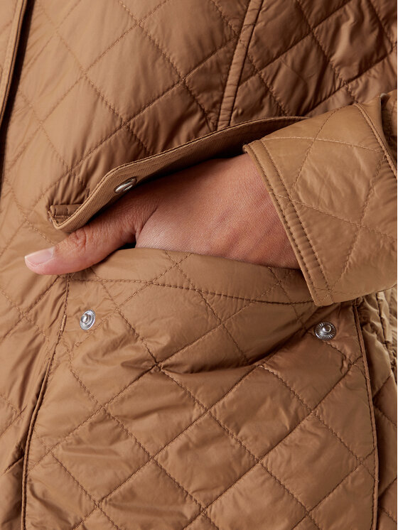 Tommy Hilfiger Tommy Hilfiger Kevad-sügis jope WW0WW45641 Pruun Regular Fit