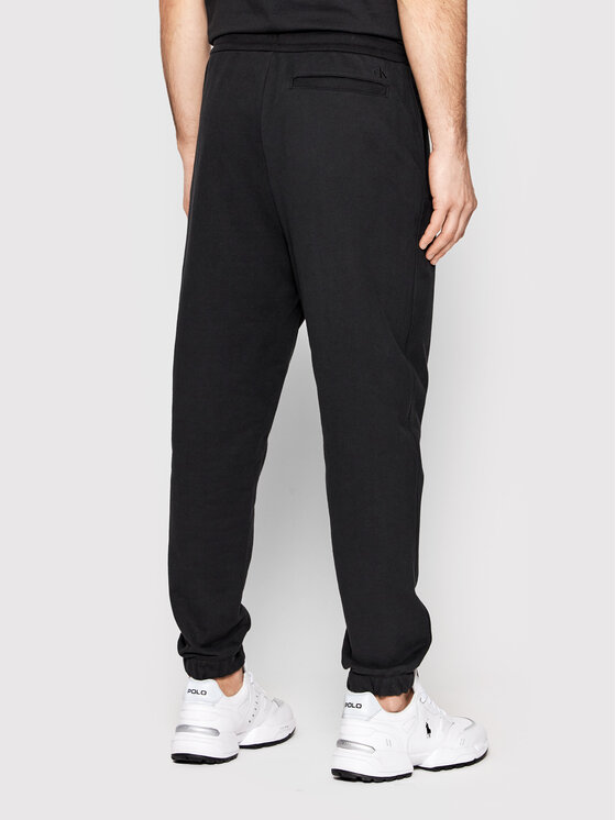 Calvin Klein Jeans Calvin Klein Jeans Spodnie dresowe J30J320590 Czarny Regular Fit