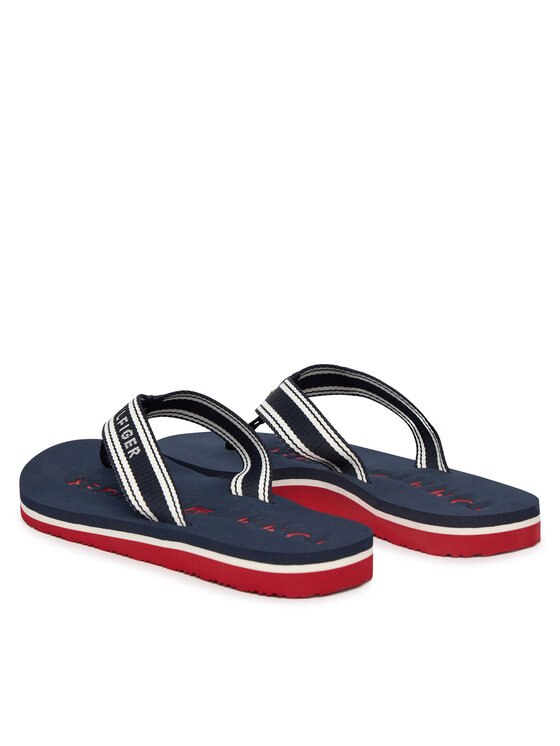 Tommy Hilfiger Tommy Hilfiger Flip flop Th Webbing Summer Sandal FW0FW09193 Bleumarin