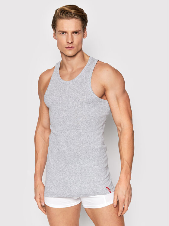 Henderson Henderson Tílko 1480 Šedá Regular Fit