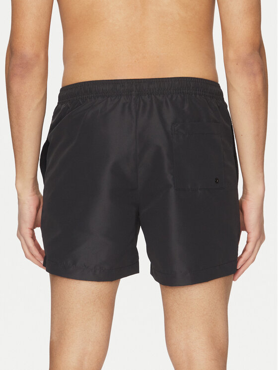 Calvin Klein Swimwear Calvin Klein Swimwear Plavecké šortky KM0KM01092 Černá Regular Fit