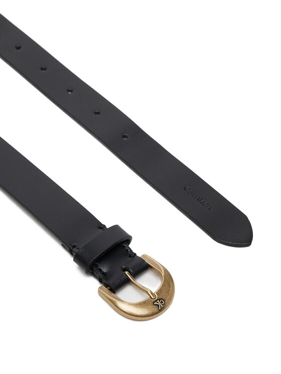 Calvin Klein Jeans Calvin Klein Jeans Ženski remen Casual Center Pin Buckle 25MM LV04K7009G Crna