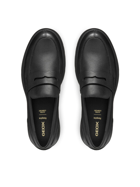 Geox Geox Loaferek U Spherica Ec1 B U66CJC 00047 C9999 Fekete