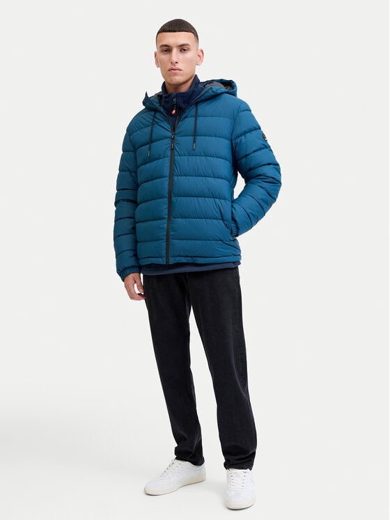 Jack & Jones Jack & Jones Zimní bunda Point 12285924 Modrá Regular Fit
