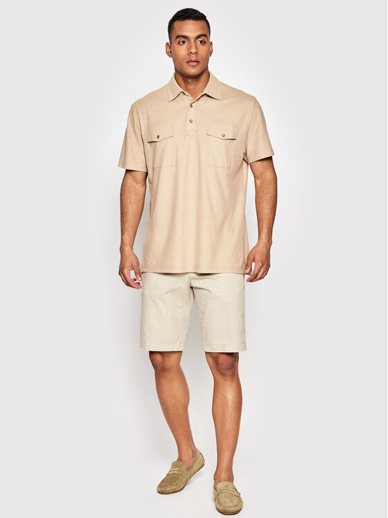 Pantaloncini di tessuto 4979 16440 Beige Regular