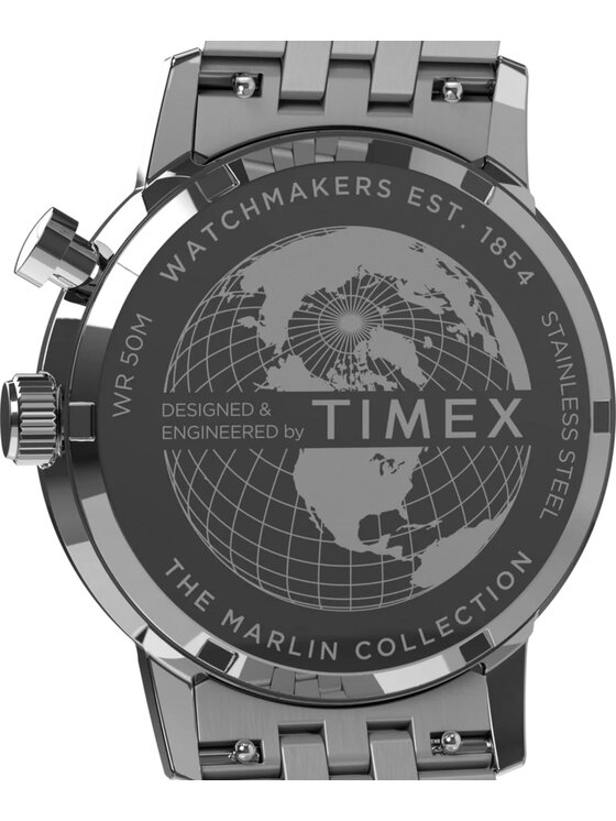 Timex Timex Ρολόι TW2Y09900 Ασημί