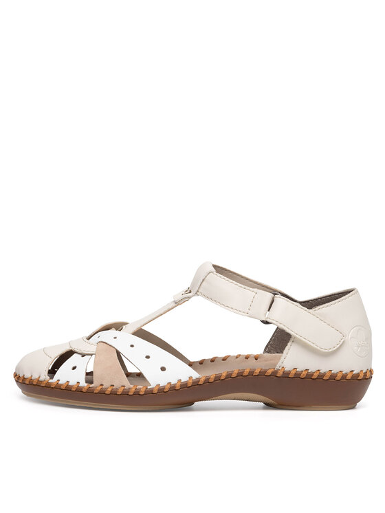 Rieker Rieker Sandalen M1655-61 Beige