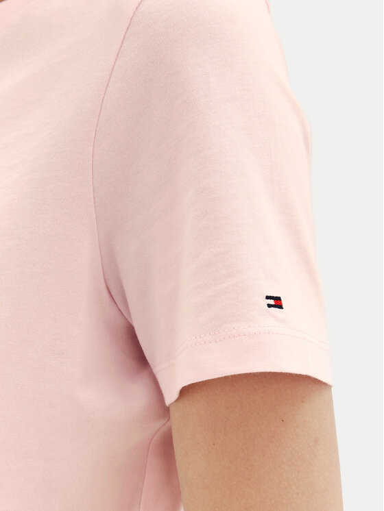 Tommy Hilfiger Tommy Hilfiger Tricou WW0WW45428 Roz Regular Fit