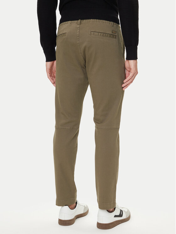 BOSS BOSS Chinos Sanderson-L-2 50542986 Zöld Regular Fit