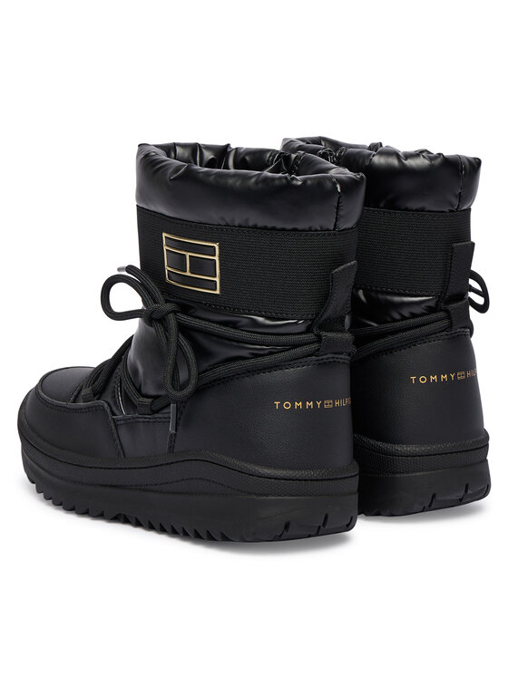 Tommy Hilfiger Tommy Hilfiger Čizme za snijeg T3A5-34052-1474999 S Crna