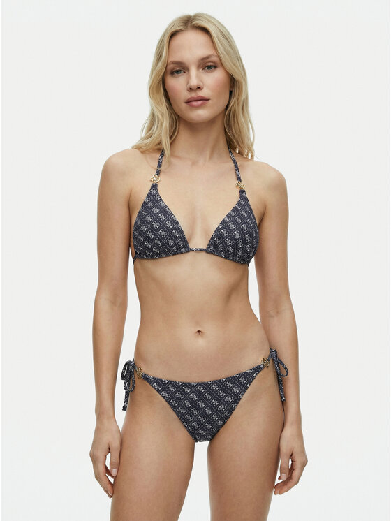 Guess Guess Bikini partea de sus E6GJ48 KCBJ0 Bleumarin