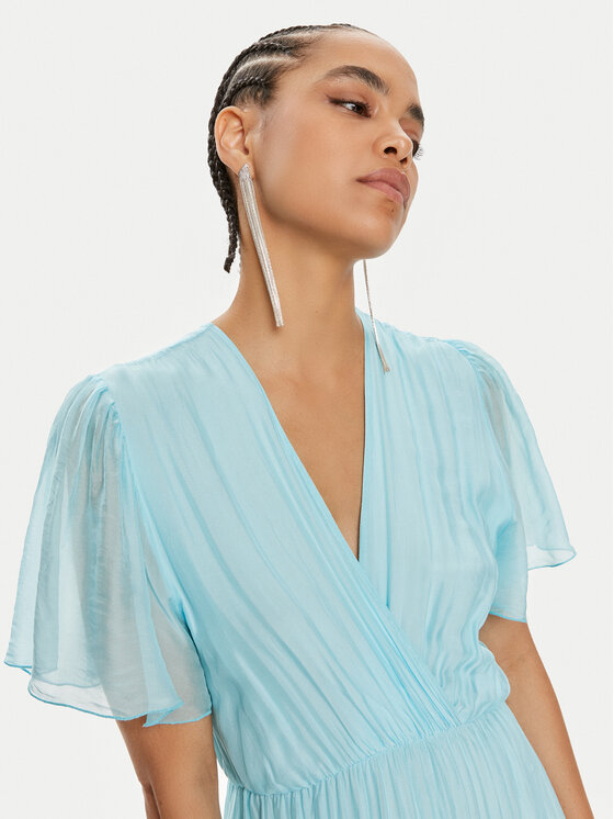 Haveone Haveone Sommerkleid AFF-L013 Blau Regular Fit