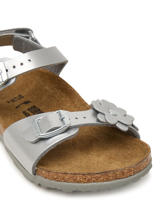 Birkenstock Birkenstock Сандали Rio As Flowers 1031702 S Сребрист