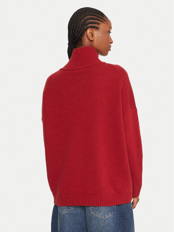 Weekend Max Mara Weekend Max Mara Rollkragenpullover Borgia 2525366112 Rot Regular Fit