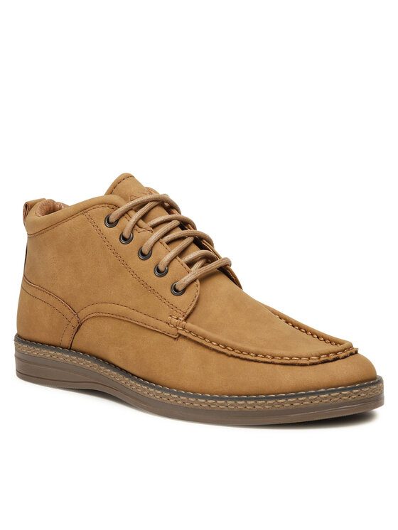 Lanetti Lanetti Schnürschuhe MBS-CARDIFF-21 Braun