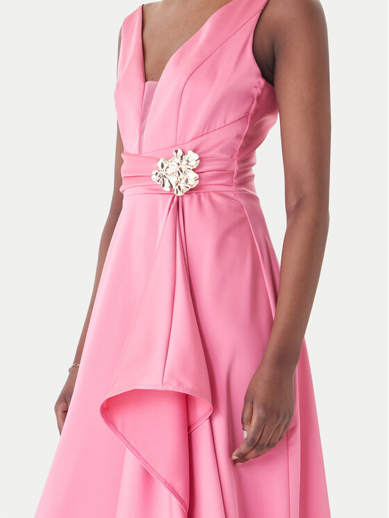 Rinascimento Rinascimento Coctailkleid CFC0127853003 Hellrosa Slim Fit