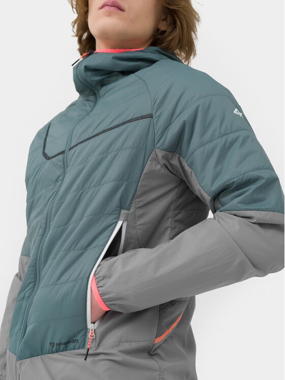 4F 4F Outdoorová bunda 4FSS23TDJAM101-24S Čierna Regular Fit