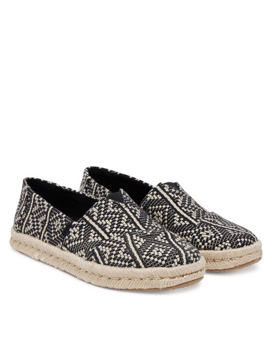 Toms Toms Еспадрильї Alpargata Rope 2.0 10021886 Чорний