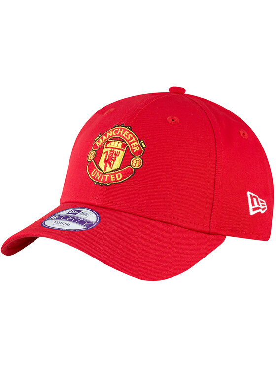 New Era New Era Cappellino New Era 9FORTY Kids Core Manchester United Cap Rosso