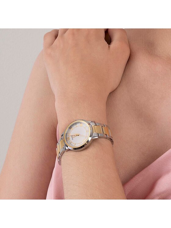 Guess Guess Hodinky GW0404L2 Stříbrná