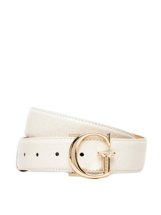 Curea de Damă Guess BW9241 P5335 Écru