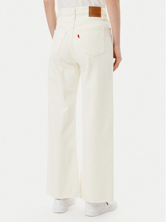 Levi's® Levi's® Džinsai Ribcage A6081-0009 Écru Wide Leg