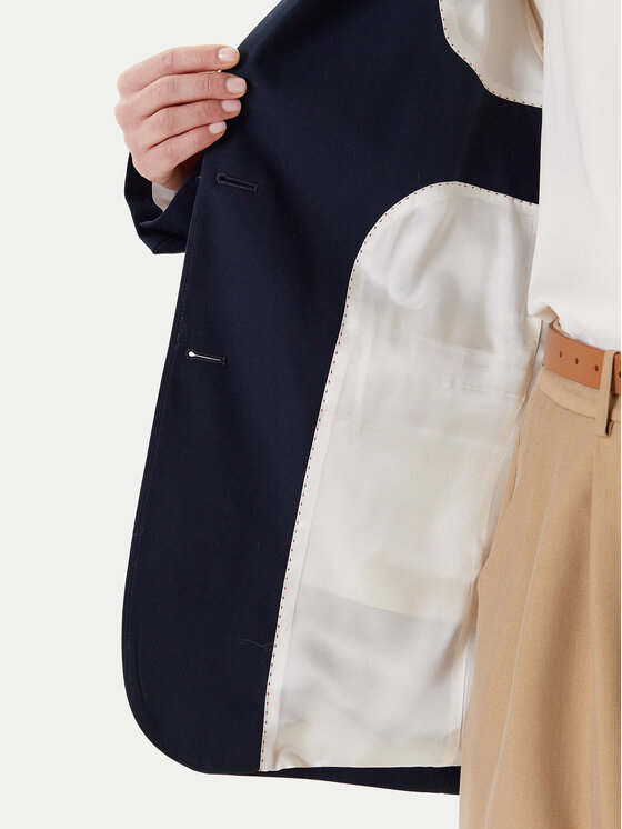 Tommy Hilfiger Tommy Hilfiger Zakó Elevated WW0WW46808 Sötétkék Relaxed Fit