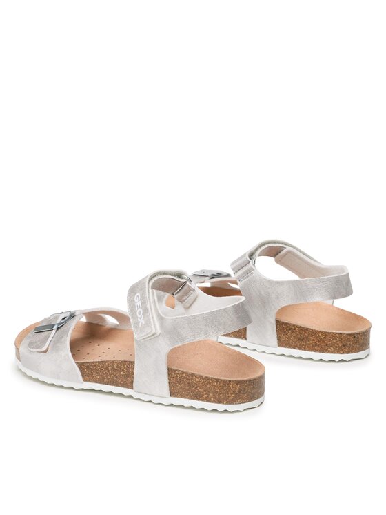 Geox Geox Sandali J Adriel G. C J028MC 000BJ C1007 D Argento