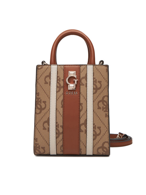Guess Guess Ročna torba Erenia Mini HWSO78 38750 Bež