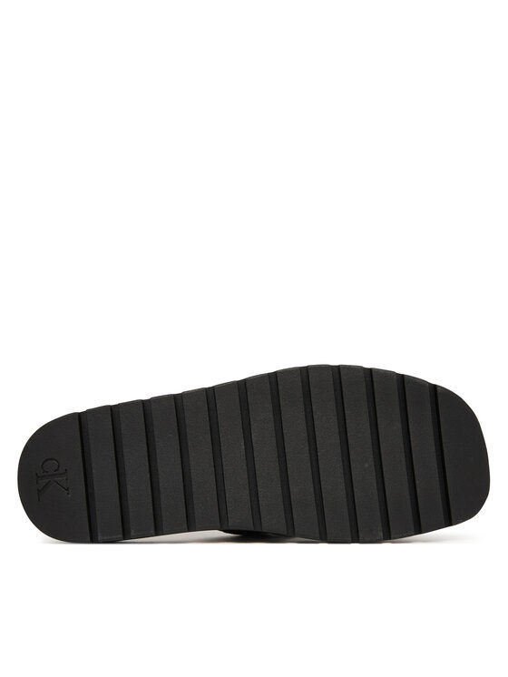 Calvin Klein Calvin Klein Papucs Sq Molded Sandal Xcross Wb HM0HM02101 Sötétkék