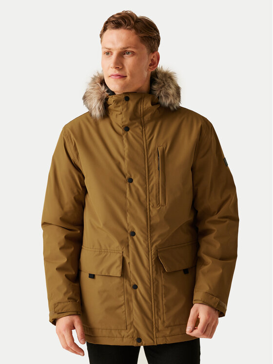 Regatta Zimné bundy Salinger IV RMP357 Hnedá Regular Fit